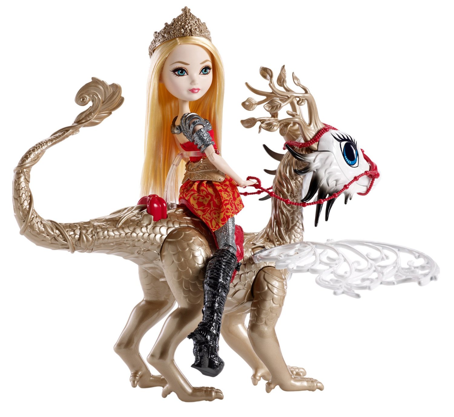 Игровой набор Кукла Эппл Уайт и дракон Брэбёрн Игры драконов Ever After High  Apple White Doll & Braebyrn Dragon Games Doll Mattel (DKM76) (887961244403)  – фото, отзывы, характеристики в интернет-магазине ROZETKA от