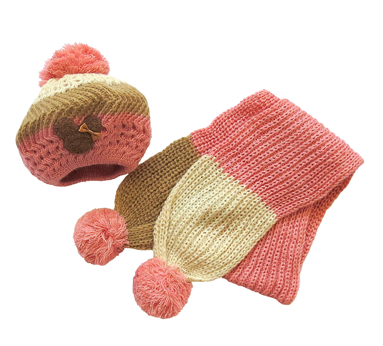 

Набор Fashion kids (шапка + шарф) для девочки 50-54 см Разноцветный 5960
