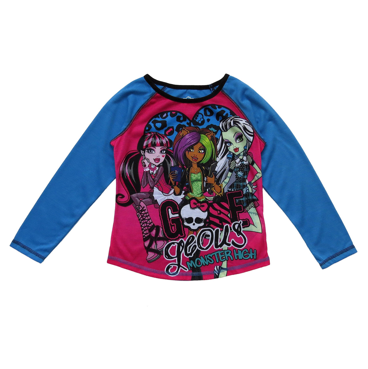 

Лонгслив Monster High для девочки 140-152 см Синий 9181