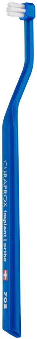 Зубна щітка Curaprox CS 708 Implant Ortho для брекетів та імплантів ...