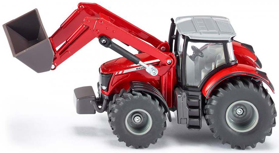 

Модель Siku (1:50) Трактор Massey Ferguson с фронтальным погрузчиком (1985)