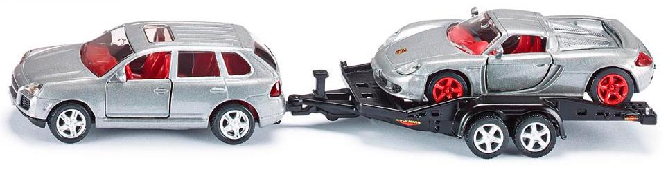 

Модель Siku (1:55) Porsche Cayenne и Carrera GT с прицепом (2544)