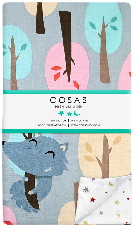 

Пододеяльник Cosas GrayWolf 110х140