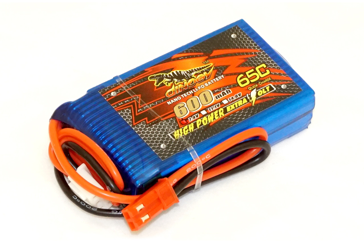 

Аккумулятор Dinogy Li-Pol 600mAh 7.4V 2S 65C JST 53x30x13 мм (2722491779781)