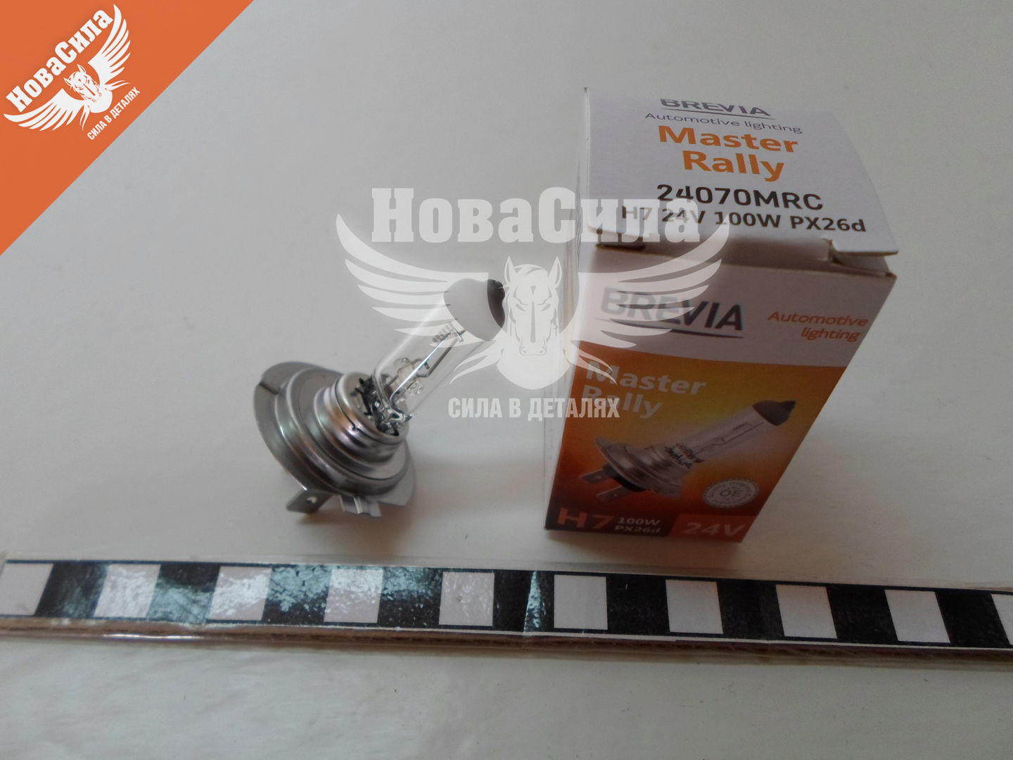 

Лампочка галогенная H7 PX26d 24V-100Вт (Brevia) (Power Duty) 24070MRC