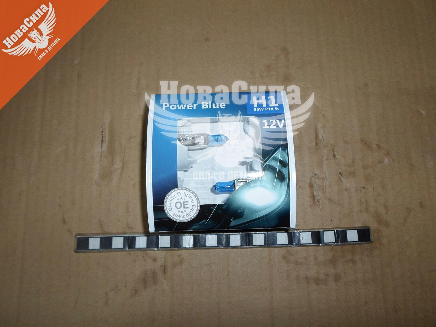 

Лампочка галогенная H1 P14.5s 12V-55Вт (Brevia) 4200K (Power Blue) (к-т.-2шт.) 12010PBS