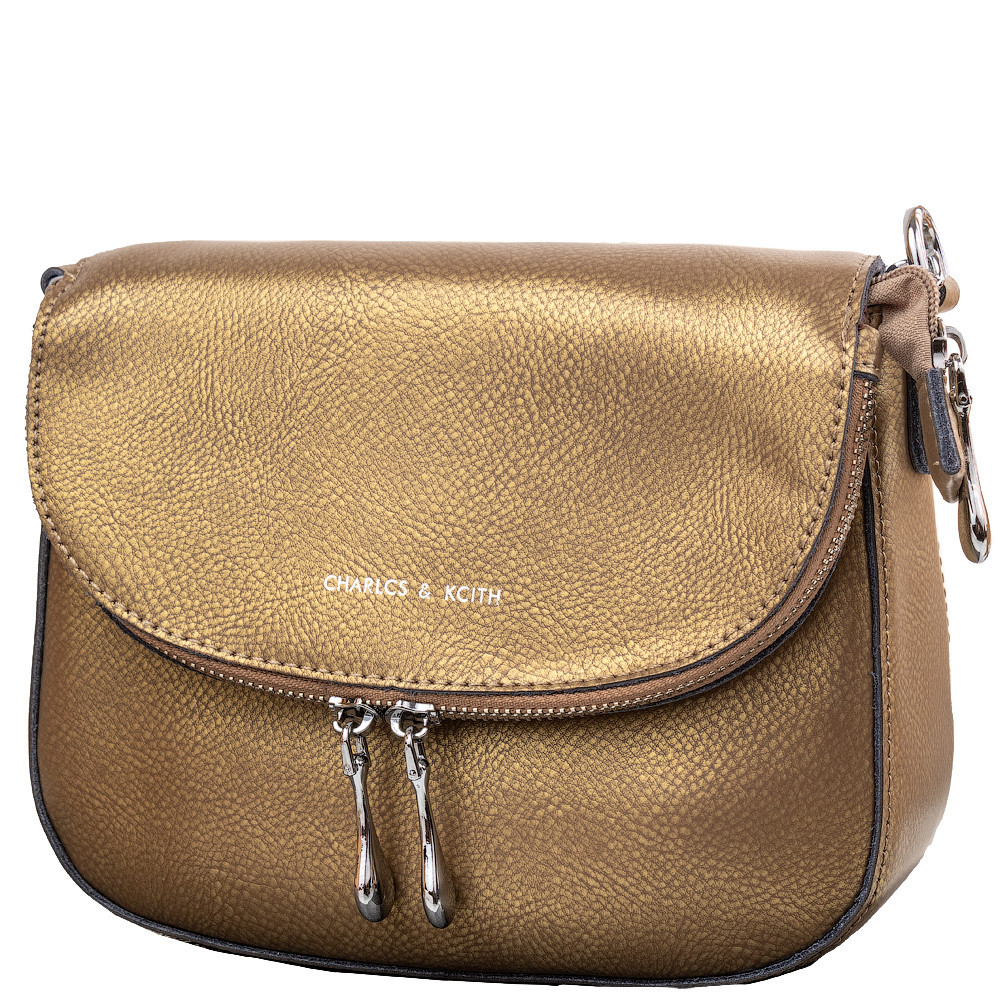 

Сумка кожаная женская-клатч Valiria Fashion 21х17х6,5 см Золотой