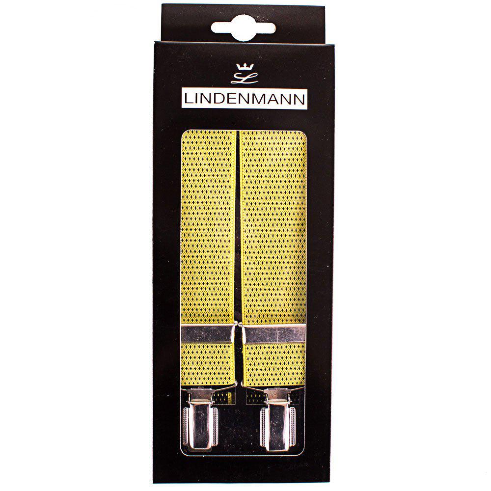 

Подтяжки мужские Lindenmann 115х3,6 см Желтый