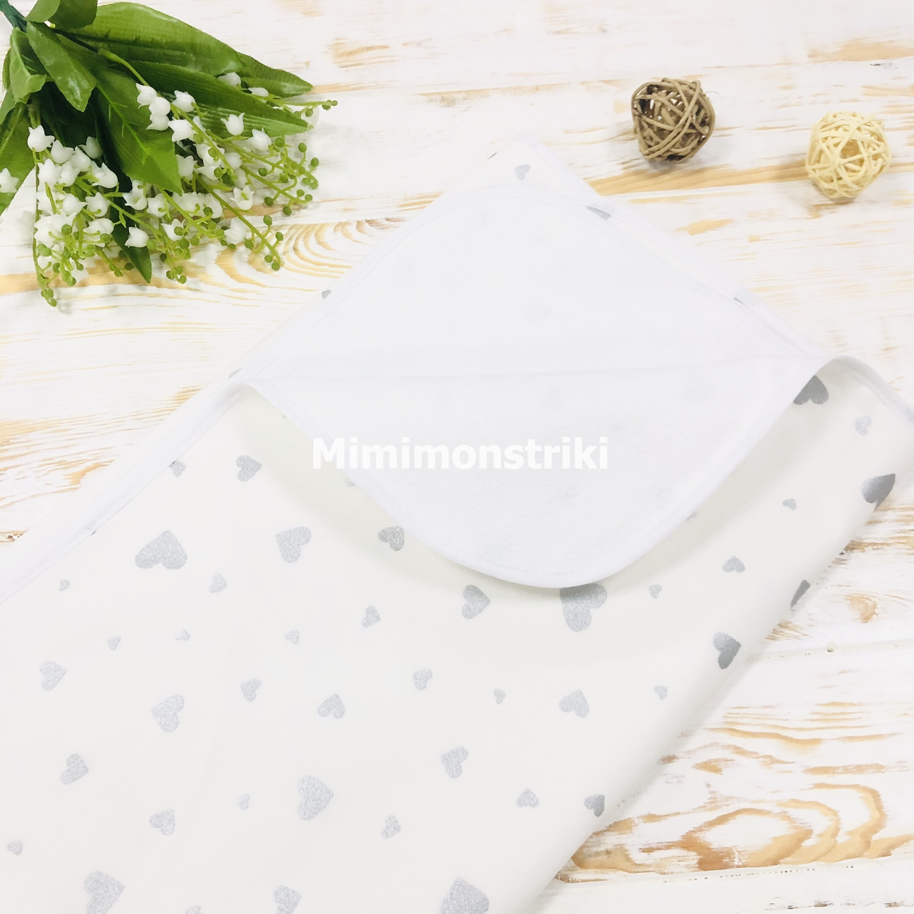 

Непромокаемая двусторонняя детская пеленка 100*80 см Lukoshkino® разноцветный (NP-51)