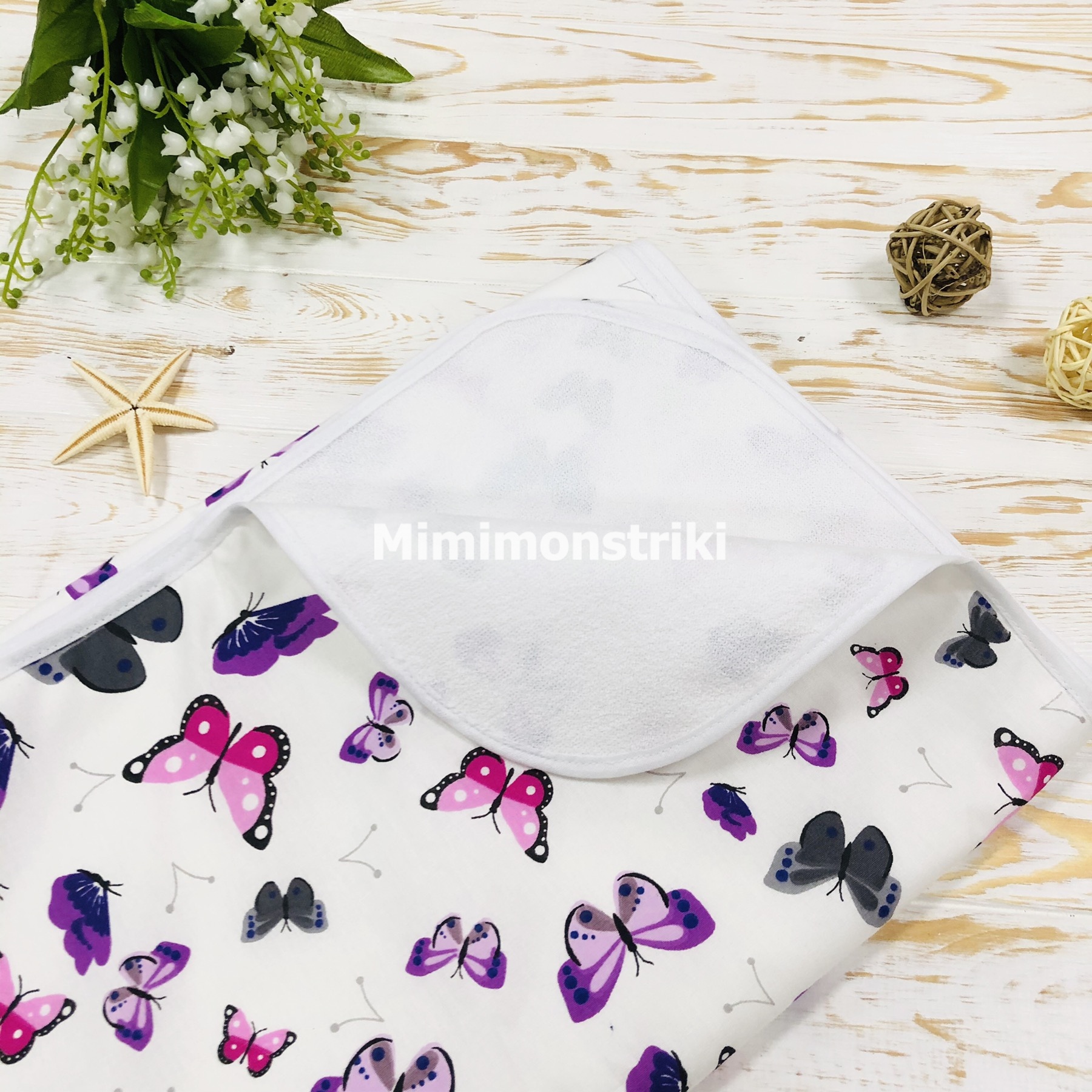 

Непромокаемая двусторонняя детская пеленка 100*80 см Lukoshkino® разноцветный (NP-83)