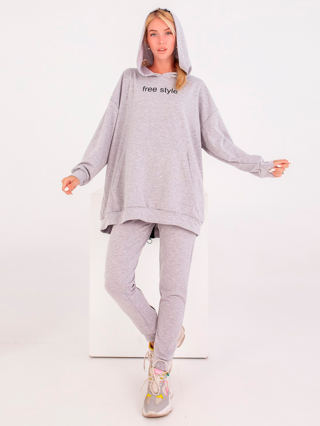 

Спортивный костюм MA Original 1-703  Серый, Спортивный костюм MA Original 1-703 44 Серый