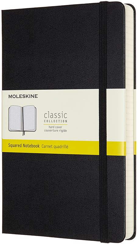 

Записная книга Moleskine Classic Expanded 13 х 21 см 400 страниц в клетку Чёрная (8058647628011)