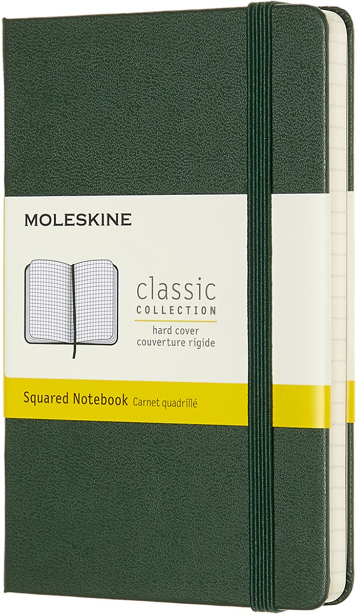 

Записная книга Moleskine Classic 9 х 14 см 192 страницы в клетку Миртовый Зелёный (8058647629049)