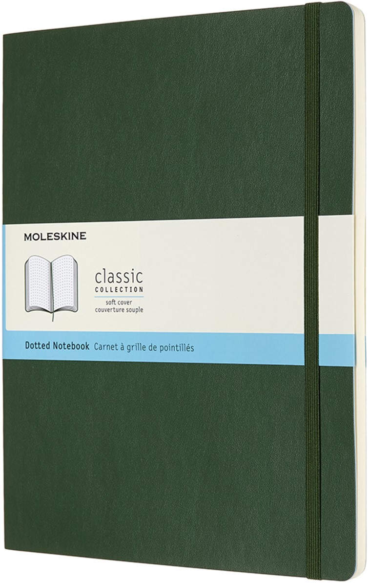 

Записная книга Moleskine Classic 19 x 25 см 192 страницы в точку Миртовый Зелёный Мягкая обложка (8053853600080)