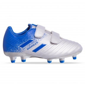 

Бутсы футбольная обувь детская Zelart H18008 р-р 31 Серебряный-синий (PL0017563)