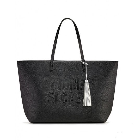 

Сумка-шоппер Victoria’s Secret чёрная 53*32см