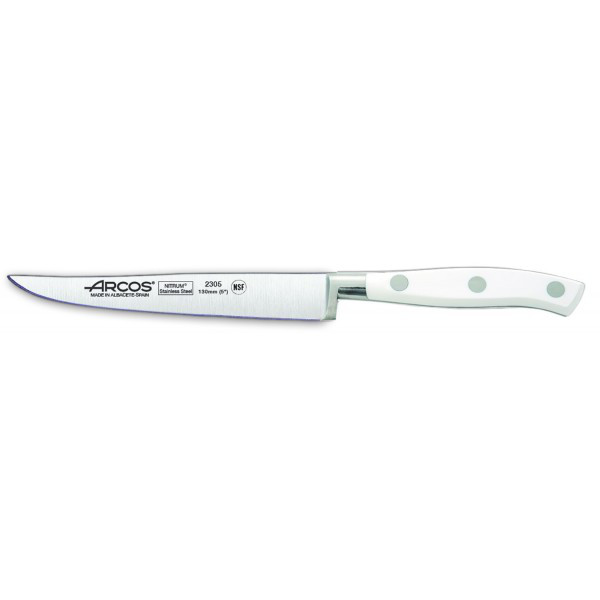 

Нож для стейка 130 мм Arcos Riviera white 230524