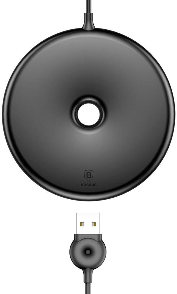 

Беспроводное зарядное устройство Baseus Donut Wireless Charger Black (WXTTQ-01)