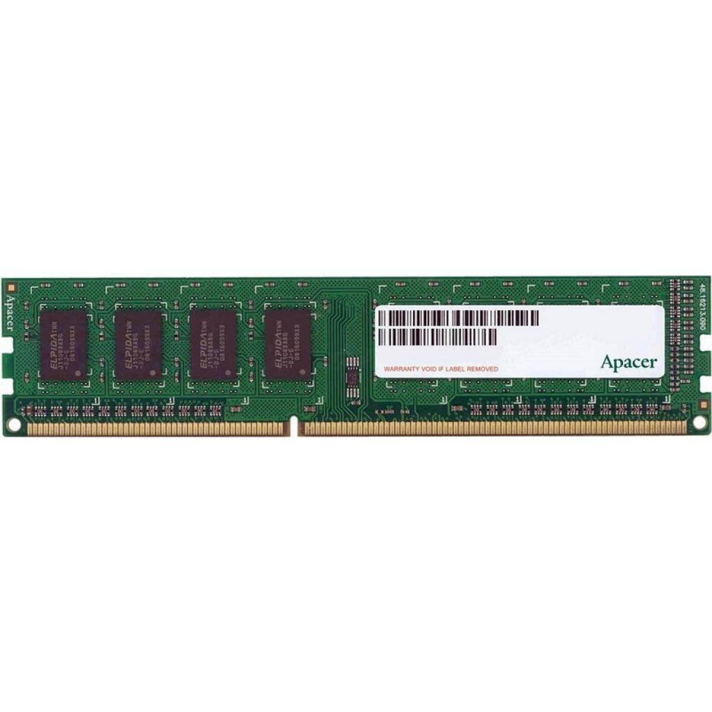 

Модуль памяти для компьютера DDR3 4GB 1600 MHz Apacer (AU04GFA60CAQBGC)