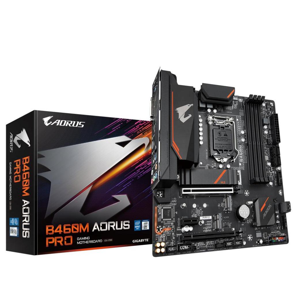 

Материнская плата GIGABYTE B460M AORUS PRO