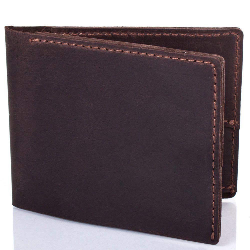 

Кожаное портмоне мужское DNK Leather 11,5х9,2х1 см Коричневый
