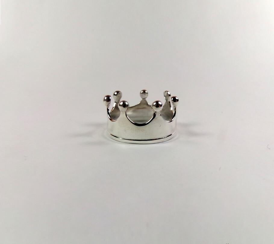 

Кольцо Корона с полоской Maxi Silver 4110 ZL, размер 18
