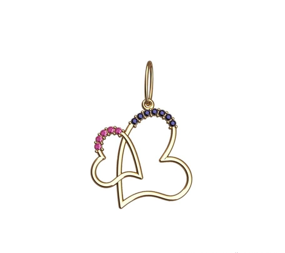 

Кулон сердце Gellis Maxi Silver 2856