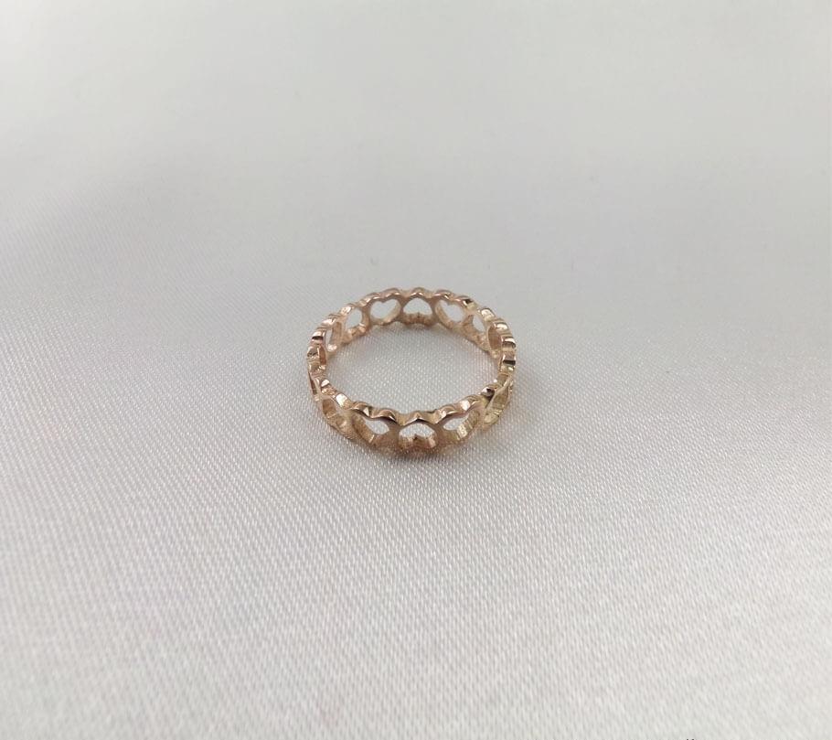 

Кольцо с сердечками Maxi Silver 5367 ZL, размер 17.5