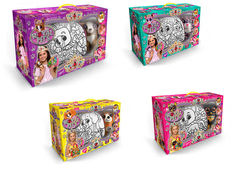 

Набор для творчества Danko Toys "Royal Pet`s" RP-01-01,02,03,04,05 сумочка с собачками РУС (7)