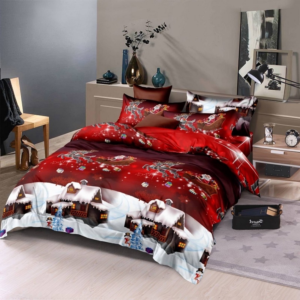 

Комплект постельного белья "Санта Клаус" CottonTwill 2-спальный 200х220 см Турецкий Ранфорс (ДР062-3-4)