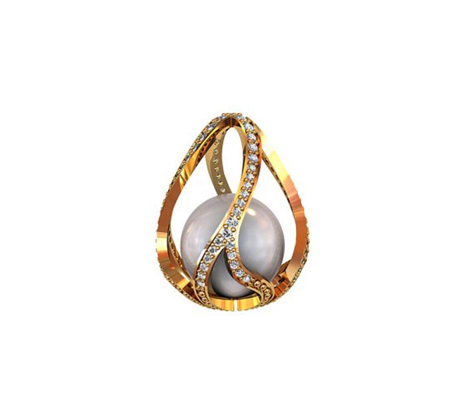 

Кулон жемчуг Maxi Silver Maxi Silver 8311