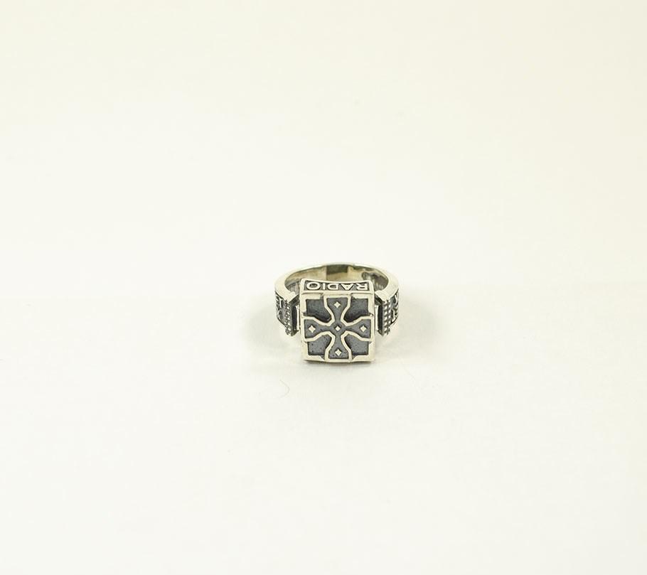 

Кольцо да прибудет с нами рок Maxi Silver 8632 ZL, размер 20