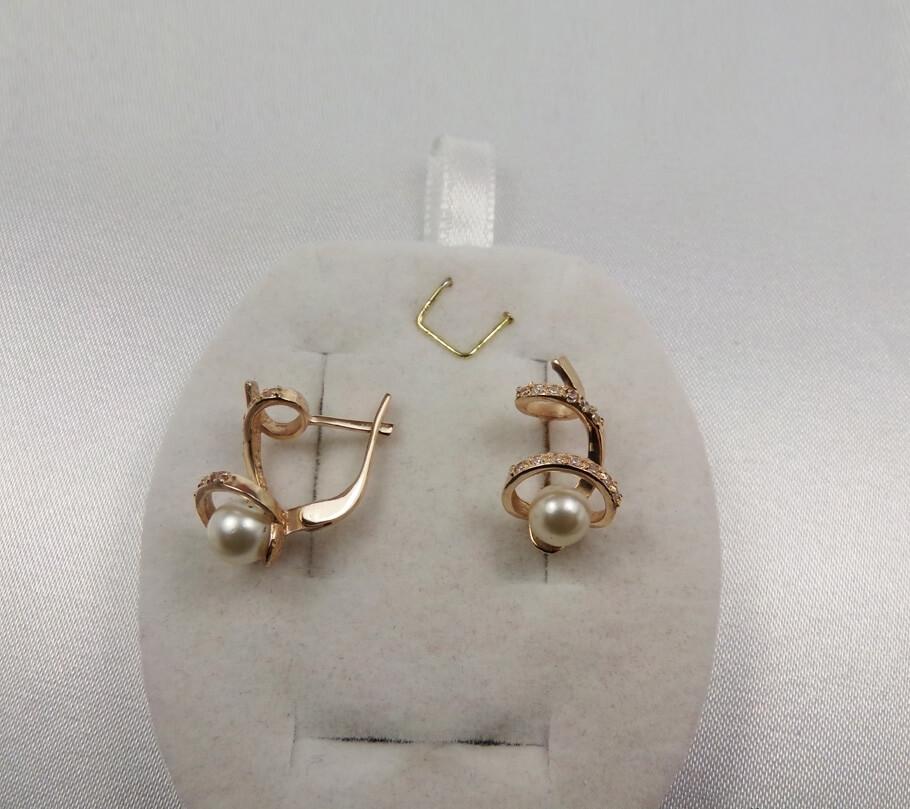 

Сережки с жемчугом Maxi Silver 4568