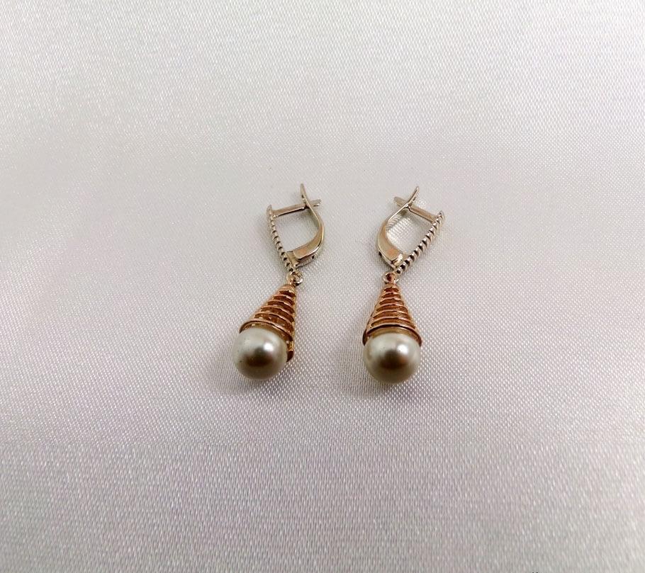 

Серьги необычные Maxi Silver 3918