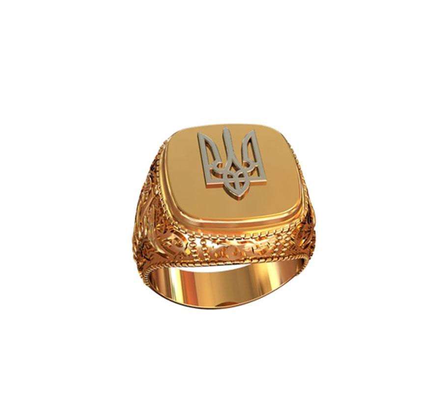 

Печатка с трезубцем Maxi Silver 8260 ZL, размер 19