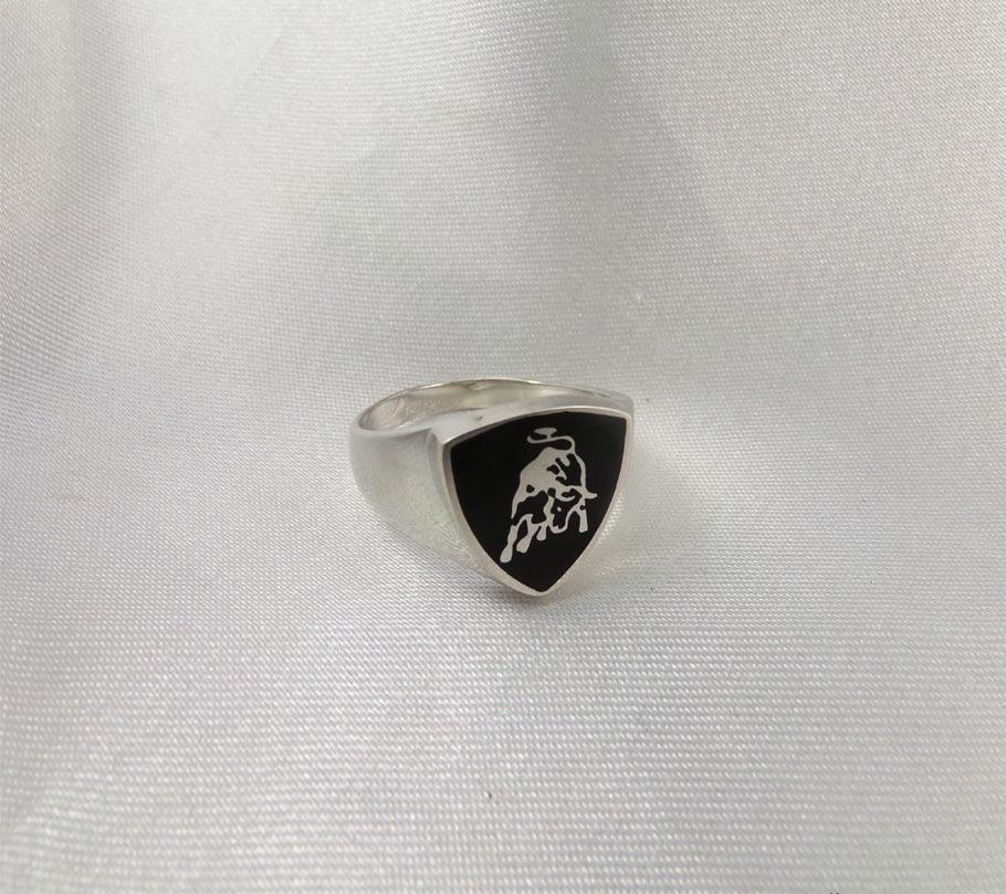 

Печатка бык Maxi Silver 5424 ZL, размер 19