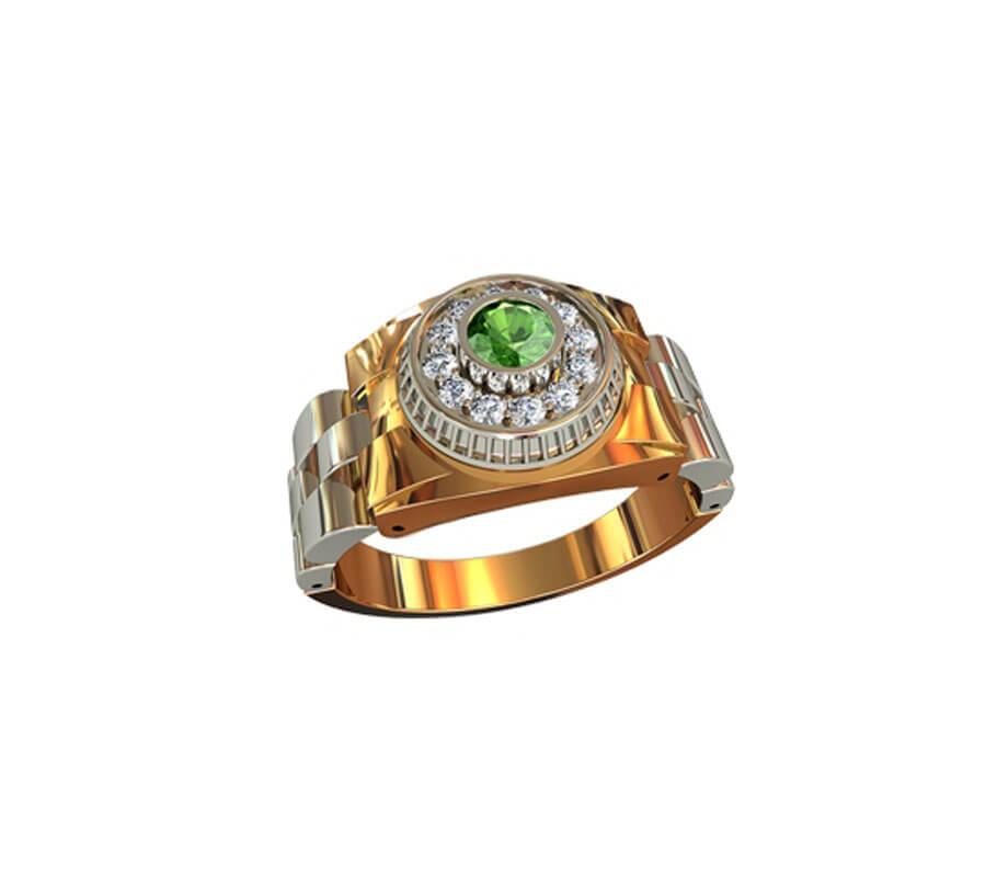 

Печатка часы Maxi Silver 8257 ZL, размер 19.5