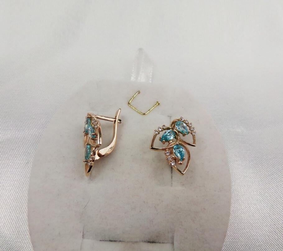 

Серьги лепестки Maxi Silver 5046