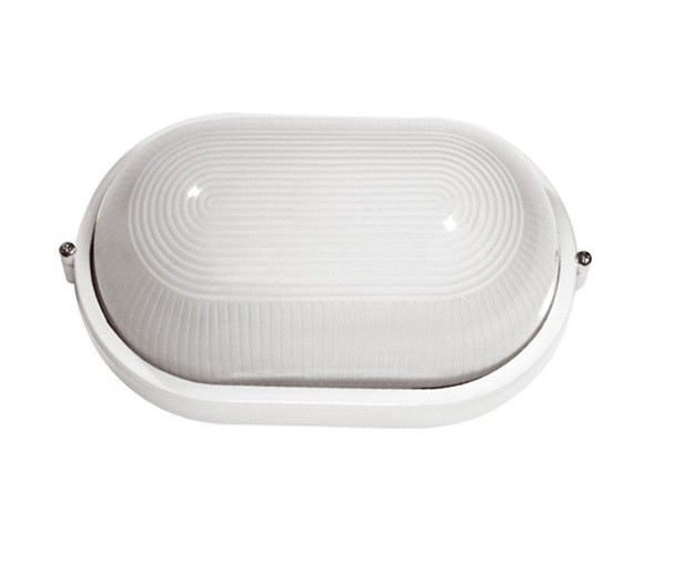 

Светильник Ecostrum стекло-металл белый Е27 100W 280х150х105мм IP54 (01-71-83)