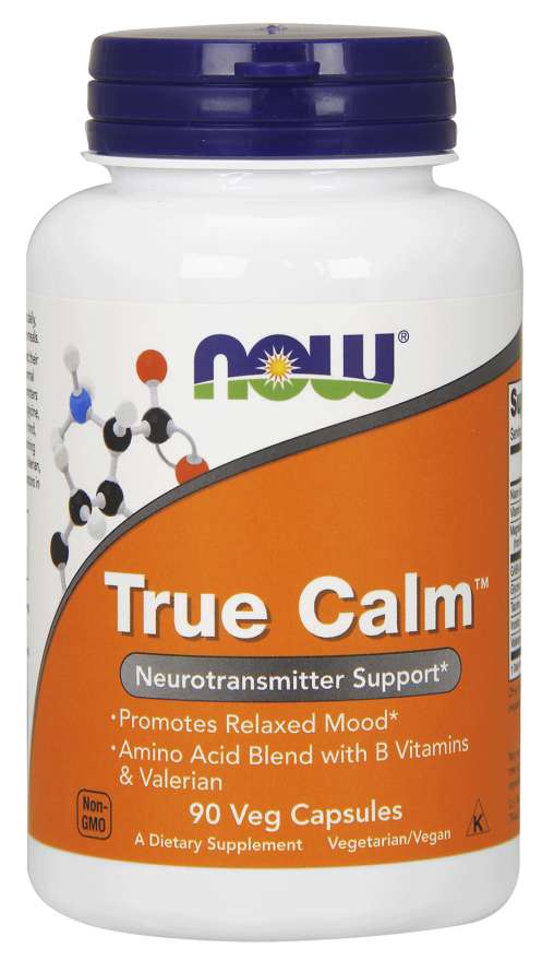 

Специальный продукт NOW True Calm Veg Capsules 90 капсул (4384301639)