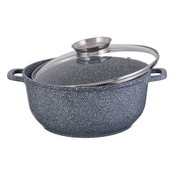 

Кастрюля Edenberg с крышкой D24 см 4.4 л Алюминий EB-8118