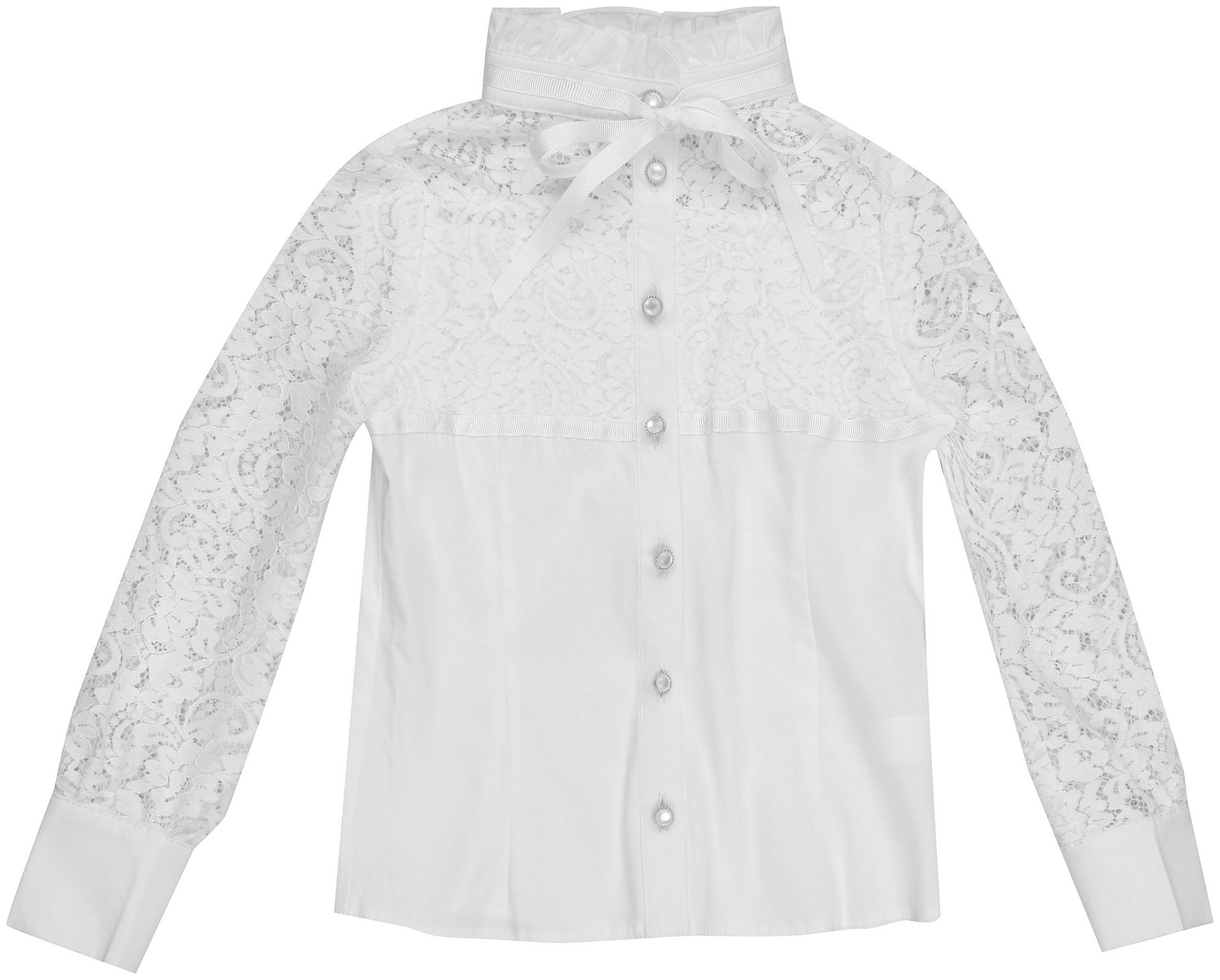 

Блузка Zironka Textile Gepur 26-9086-1 ШФ 164 см Белая