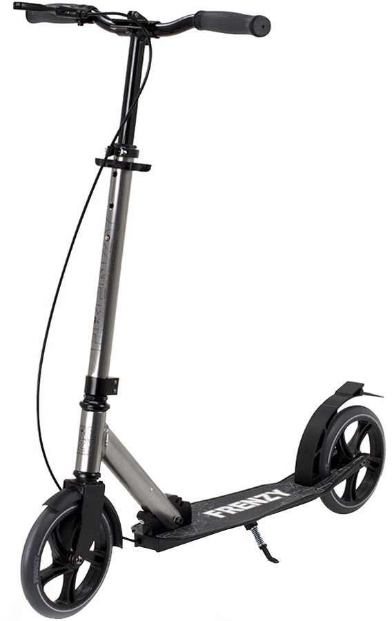 

Cамокат Frenzy 205 мм Dual Brake Recreational Серый (FR205DB-TI)