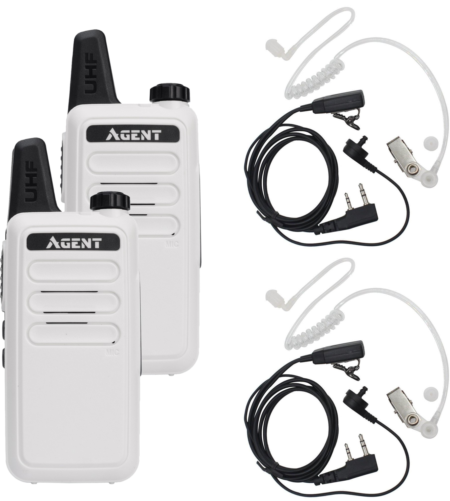 

Комплект раций AGENT AR-T7 Service Staff для персонала White