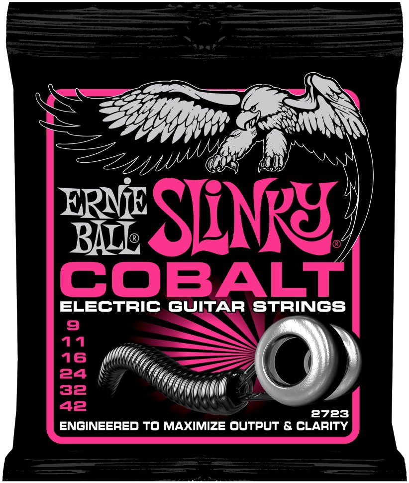 

Струны для электрогитары Ernie Ball 2723 Cobalt Slinky 9/42