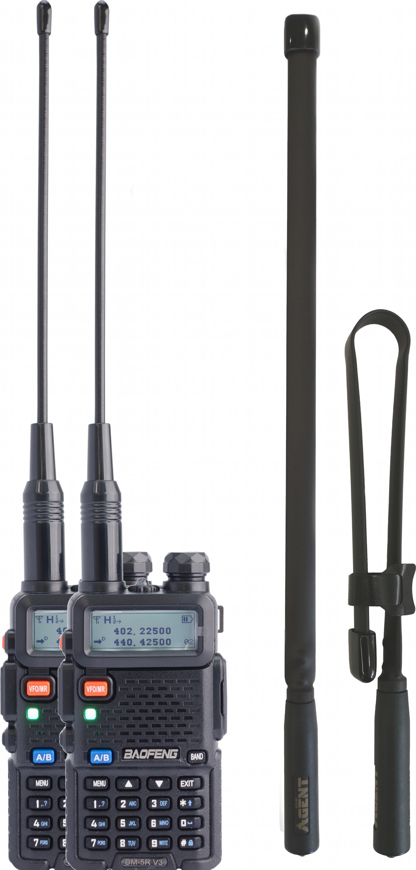 

Комплект цифровых раций DMR Baofeng DM-5R Tactical тактические