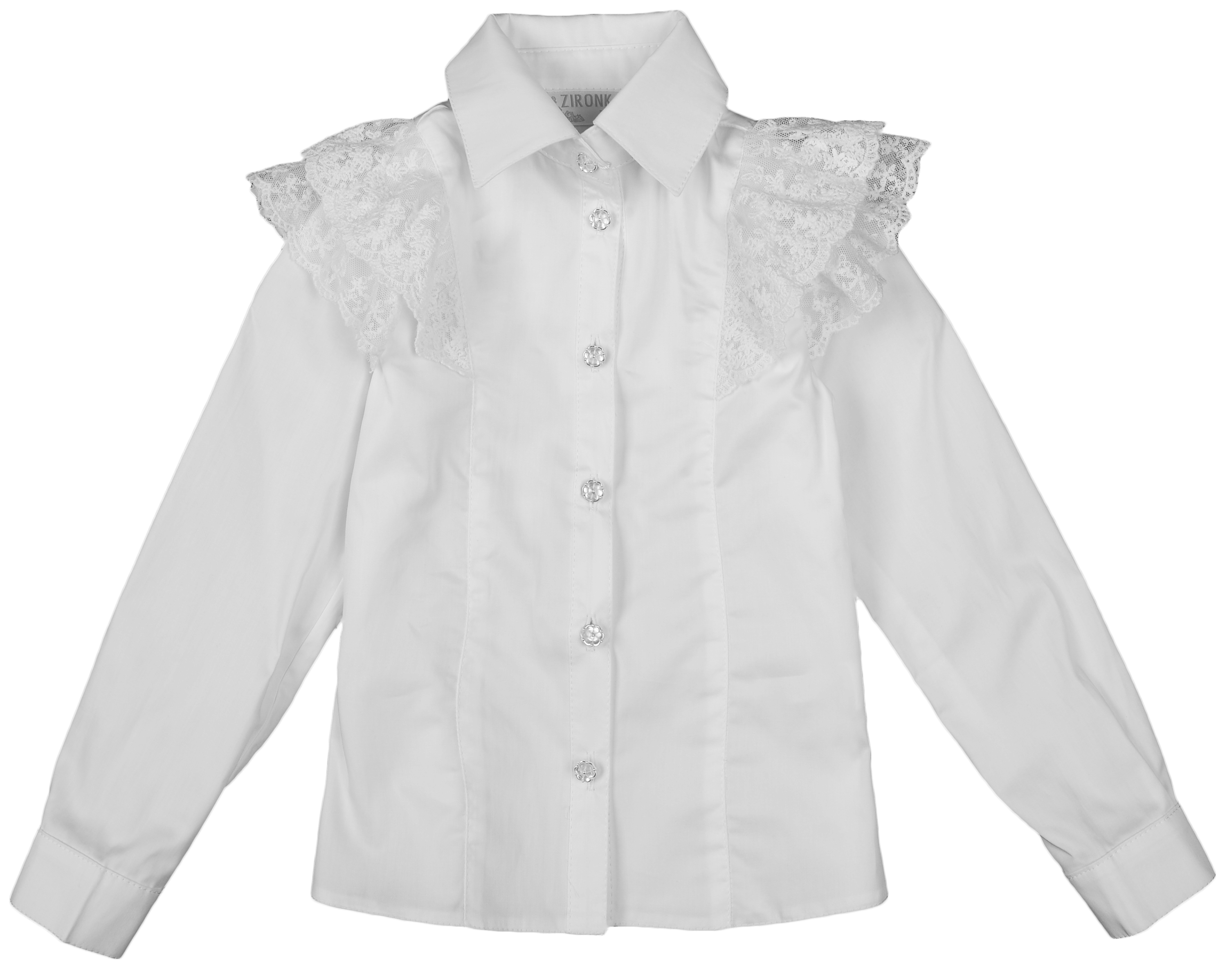 

Блузка Zironka Textile Ajour 26-9021-1 ШФ 152 см Белая