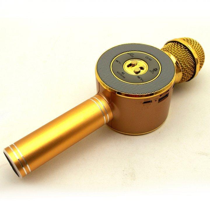 

Колонка с функцией Караоке Микрофон Bluetooth USB AUX WS-668