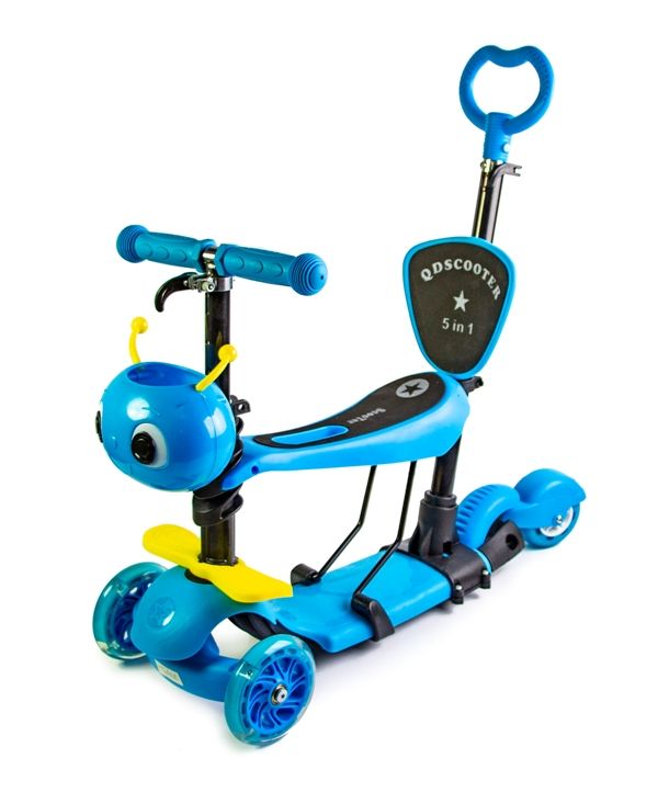 

Самокат Scooter Пчелка 5в1 Blue