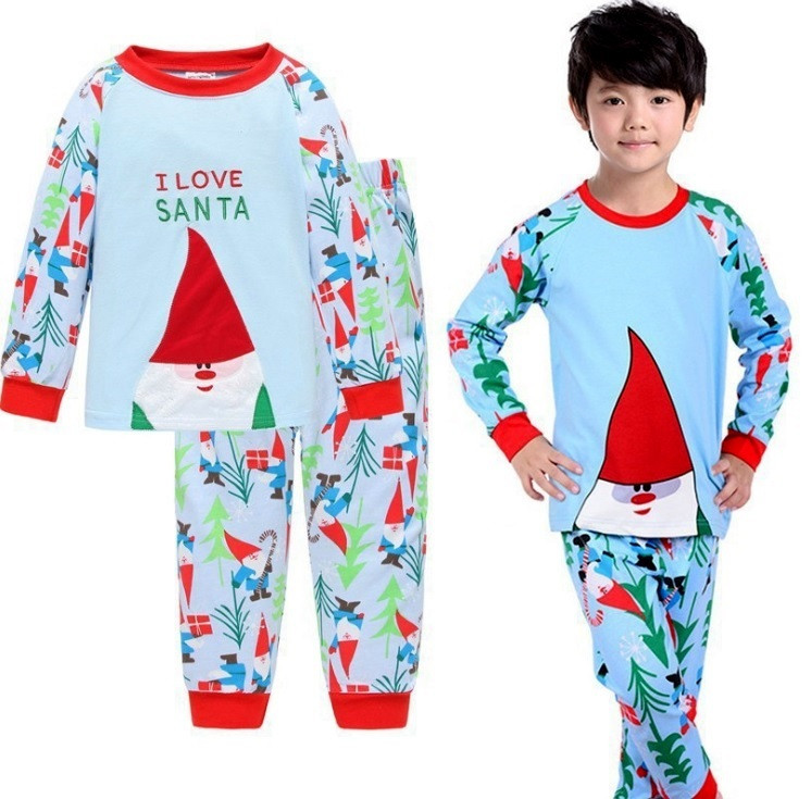 

Новогодняя пижама "I Love Santa" для мальчика 100 см Синяя 16928